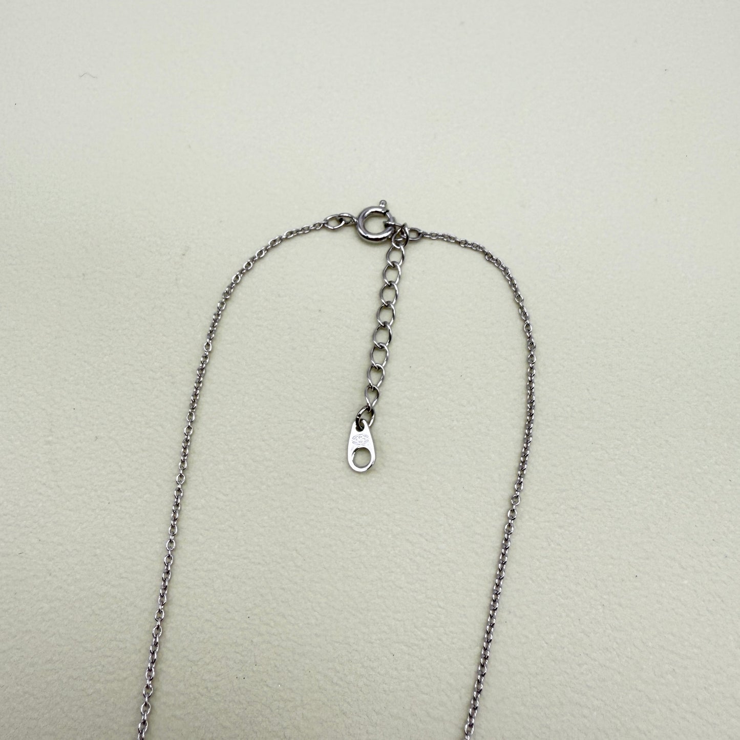 Tasaki Vintage Freshwater Pearl in Heart Silver Necklace