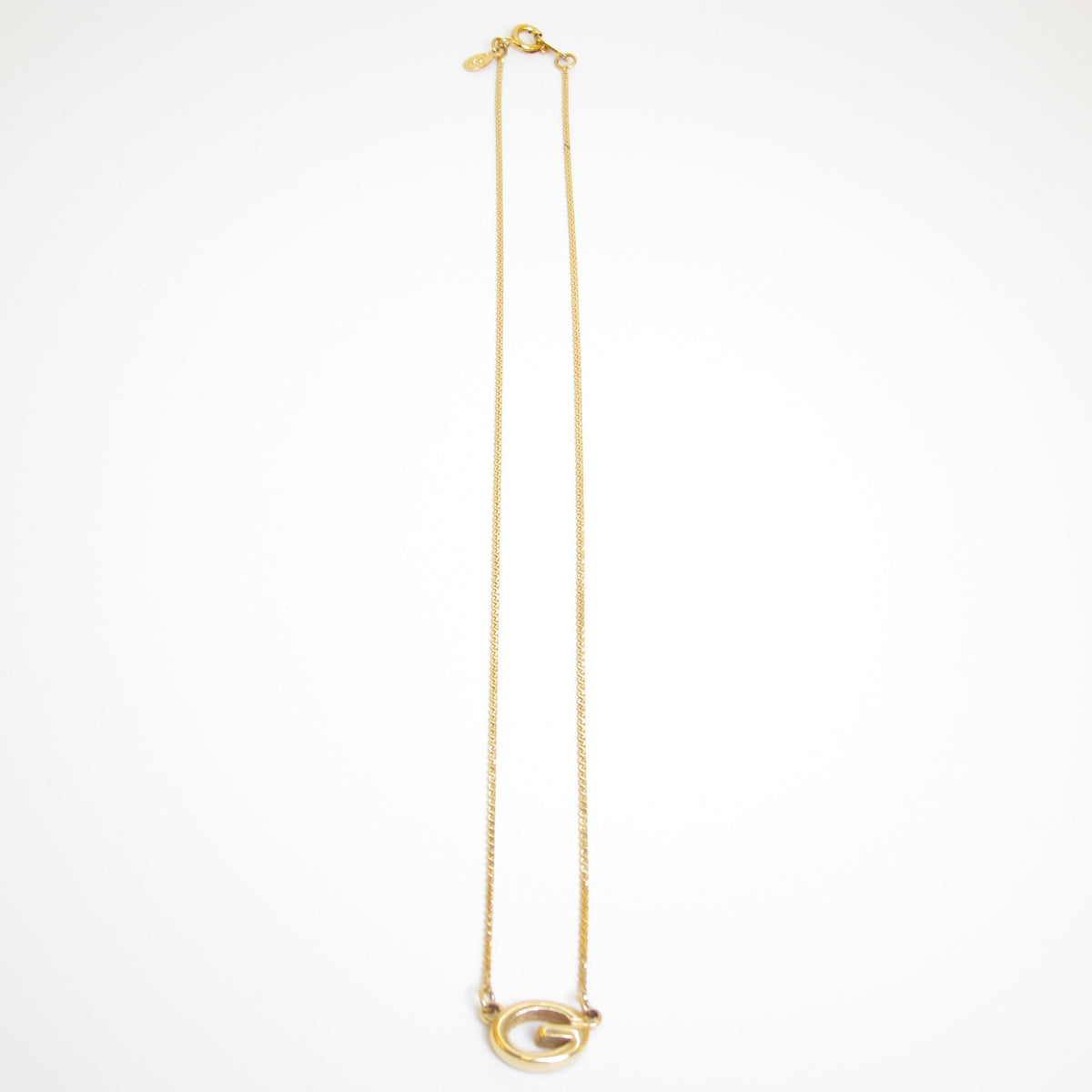 Givenchy Vintage Open G Necklace