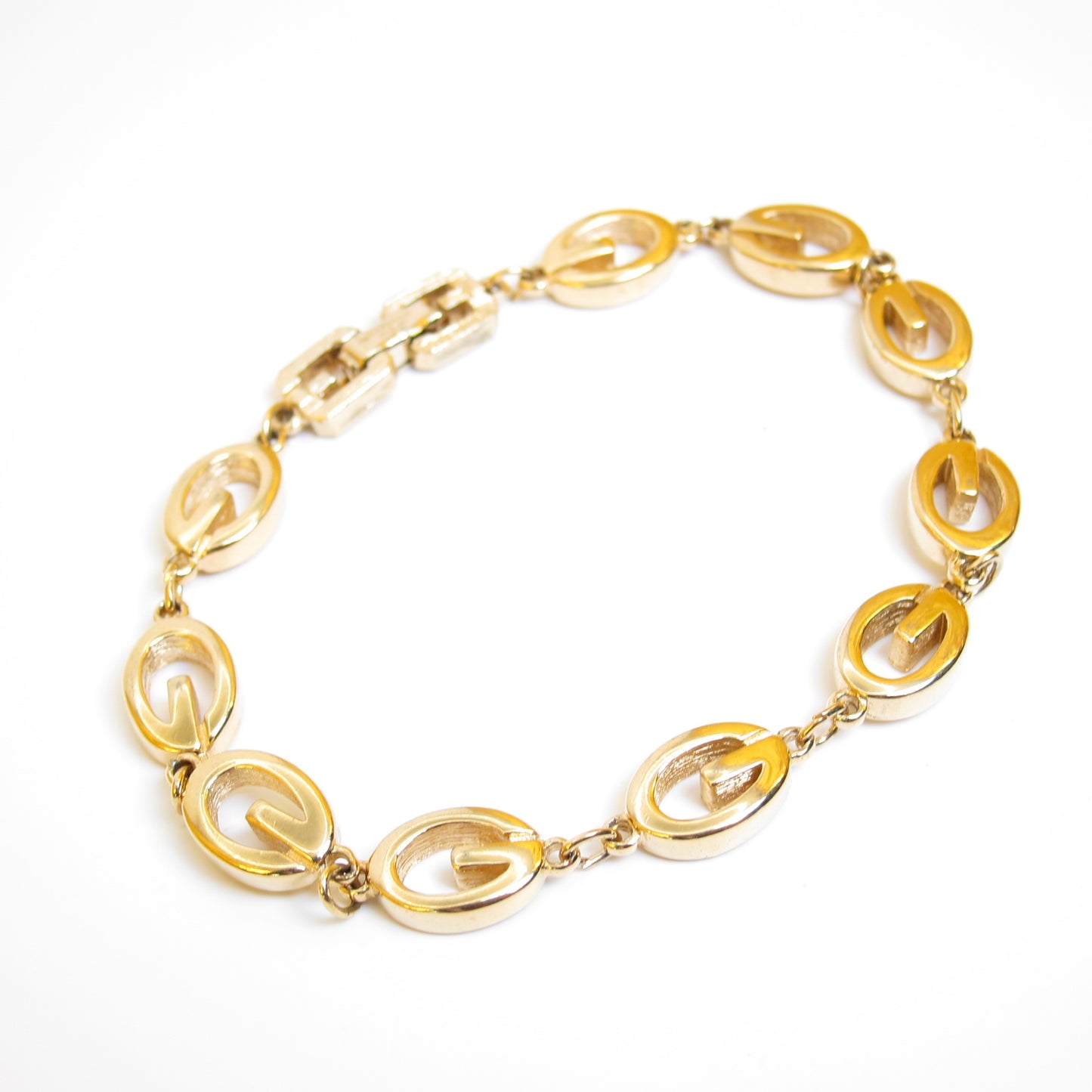 Givenchy Vintage G Logo Golden Bracelet
