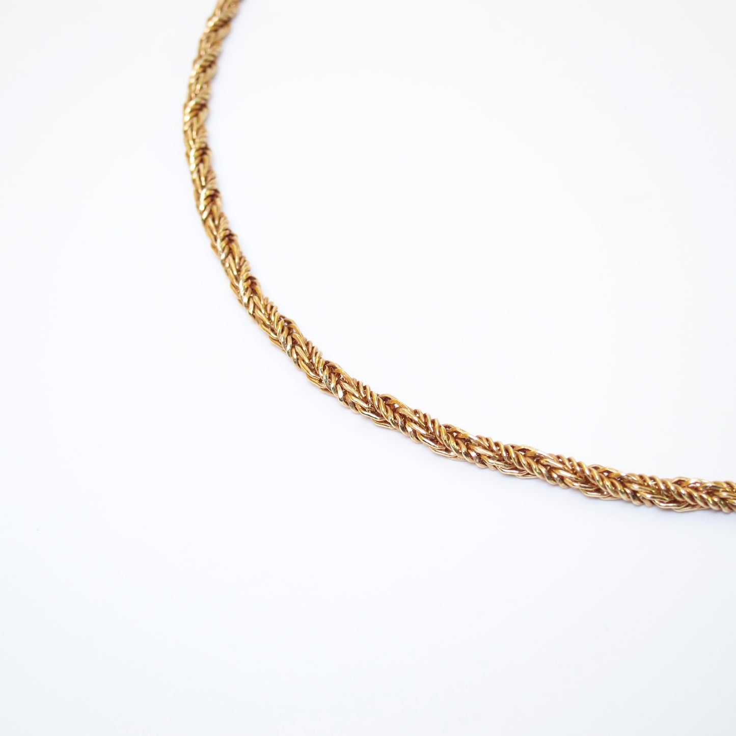 Christian Dior Vintage Stylish Golden Necklace