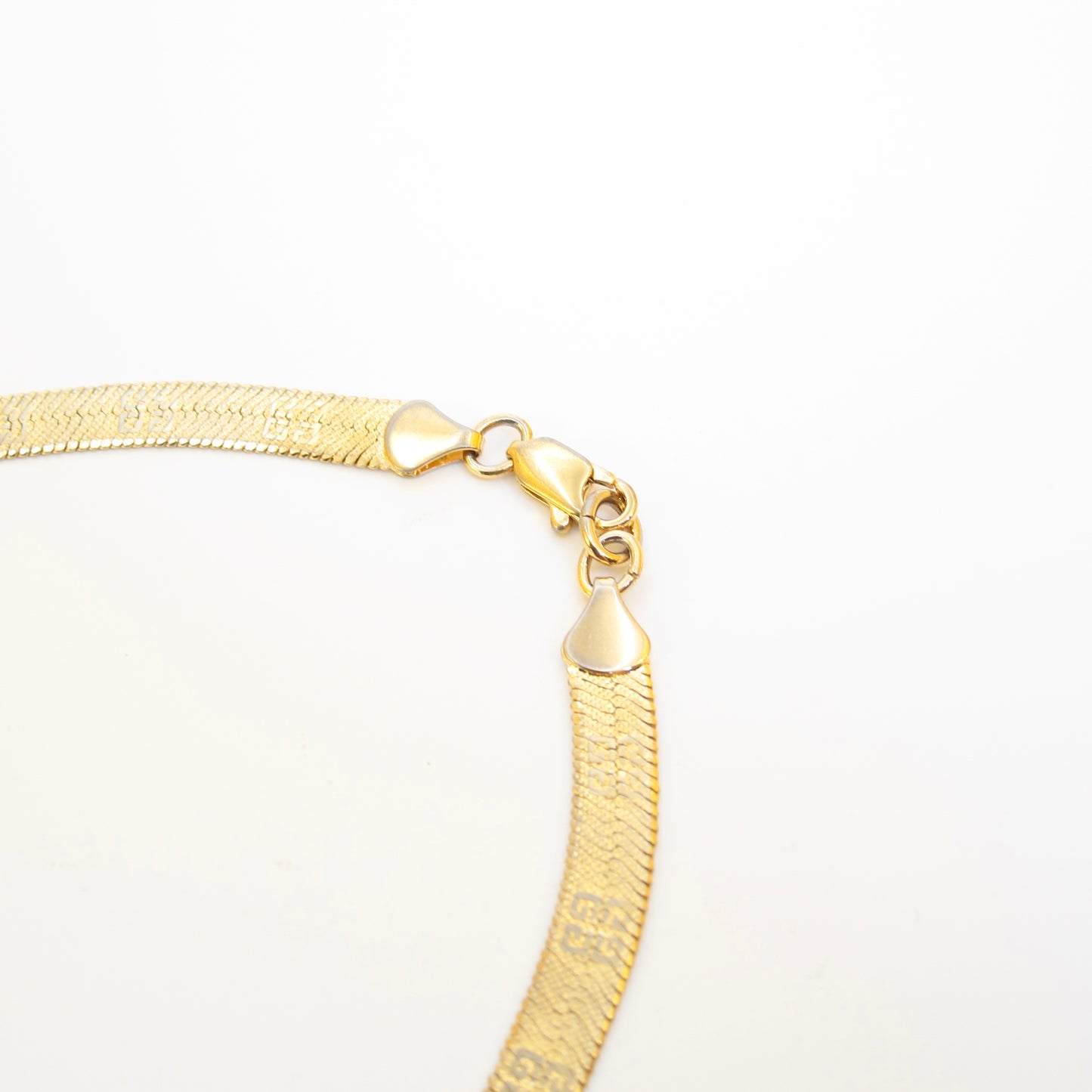 Givenchy Vintage 4G Logo Golden Necklace