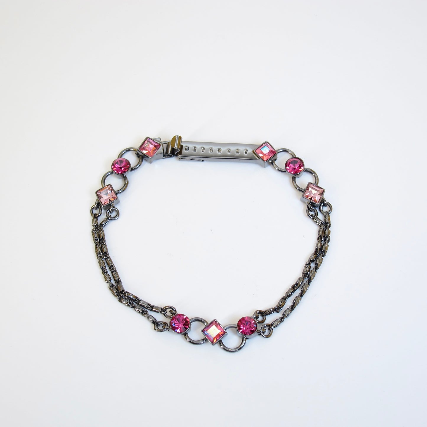 Givenchy Vintage Mulit Color Stone Space Grey Bracelet