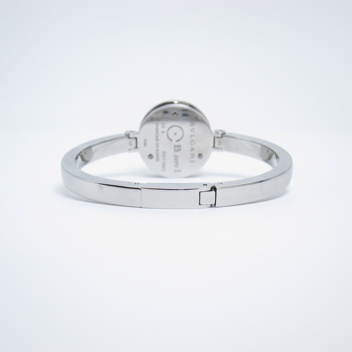 Bvlgari Vintage B.Zero 1 Black Shell Pearl with Diamond Dial Bangle Watch
