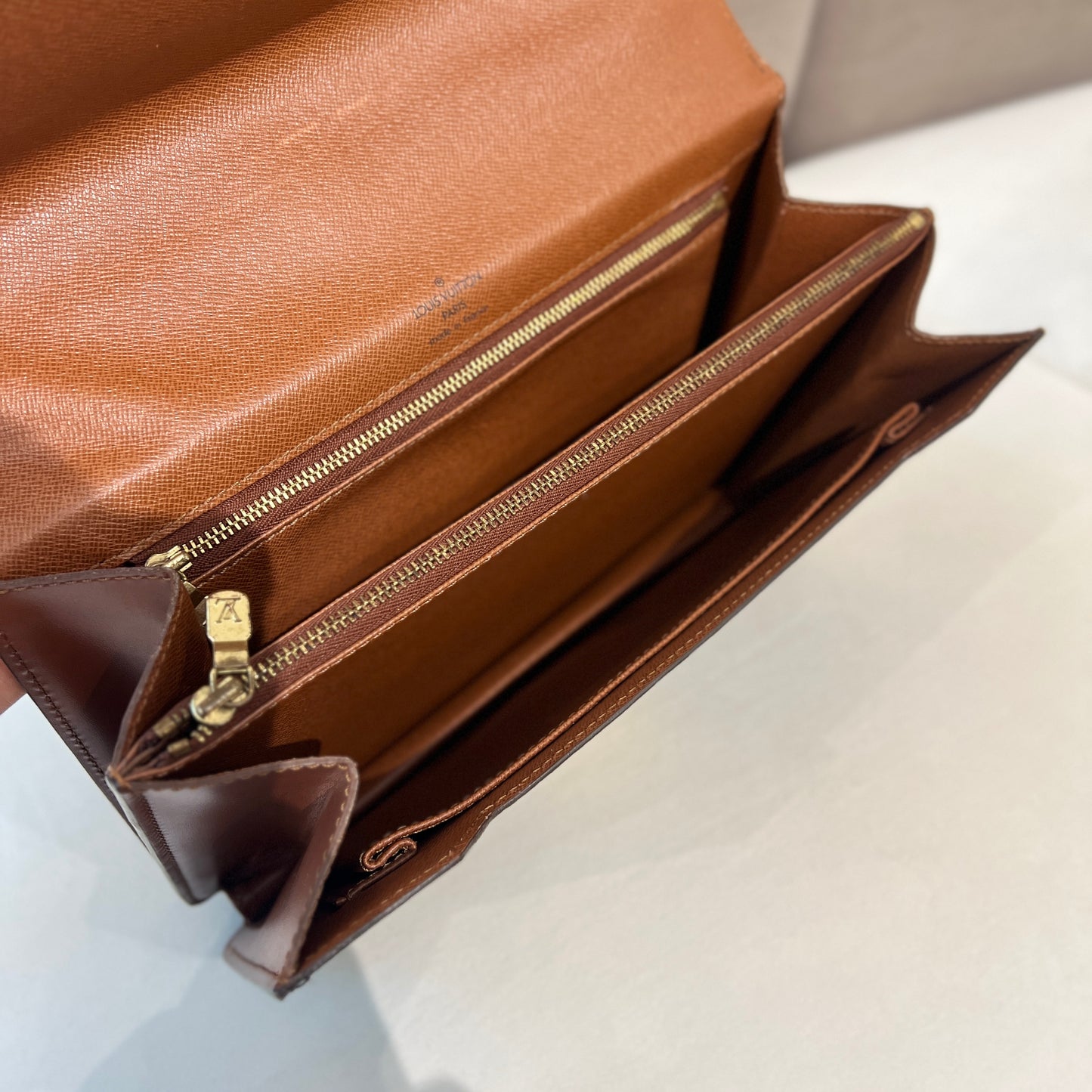 Louis Vuitton Vintage Classic Monogram Concorde Top Handle Handbag