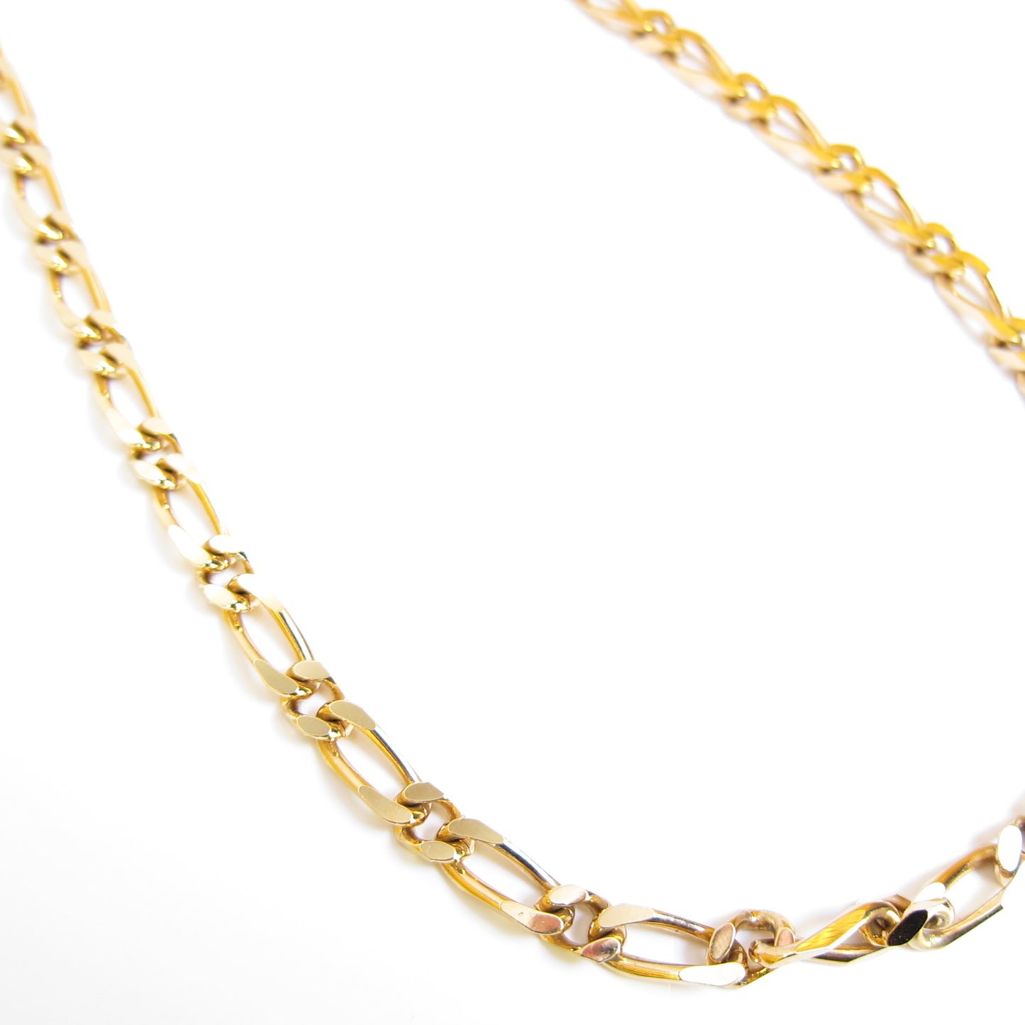 Monet Vintage Stylish Chain Golden Long Necklace