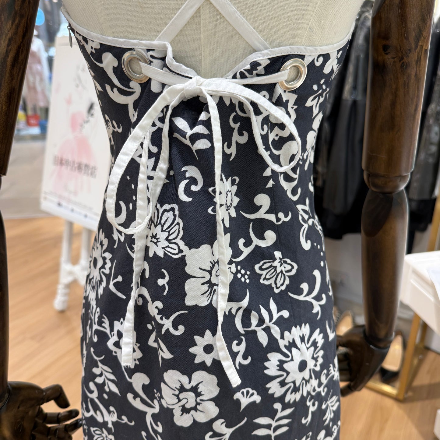 Michael Kors Vintage Floral Cotton Dress
