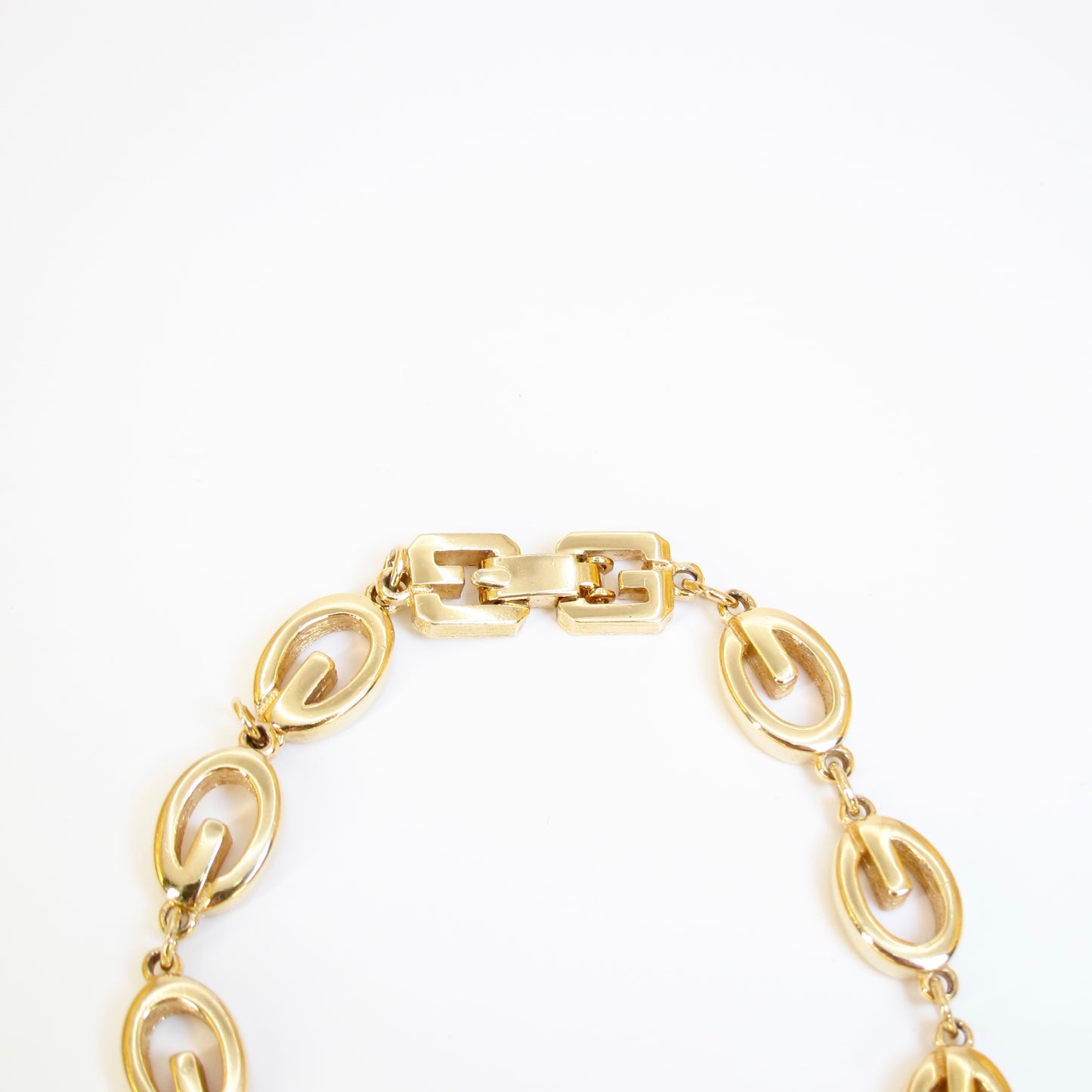 Givenchy Vintage G Logo Golden Bracelet