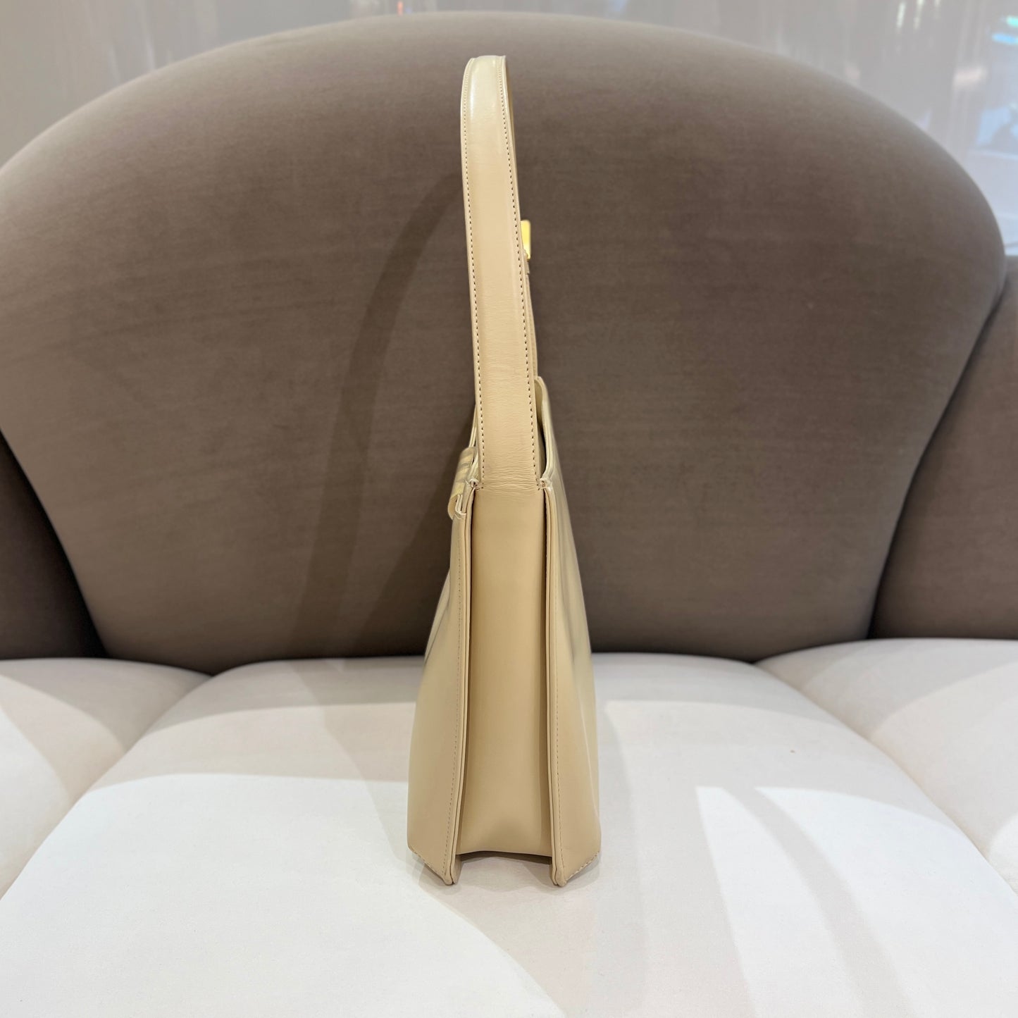 Givenchy Vintage Beige Leather With Golden Hardware