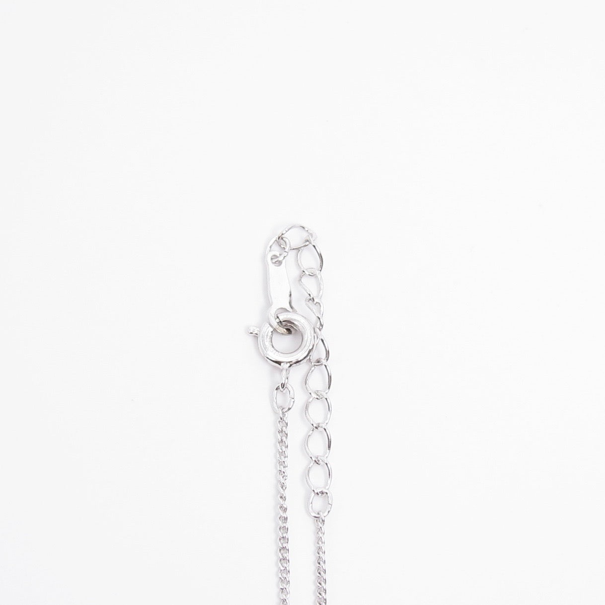 Tasaki Vintage Akoya Pearl Teardrop Twist Pendant Silver Necklace