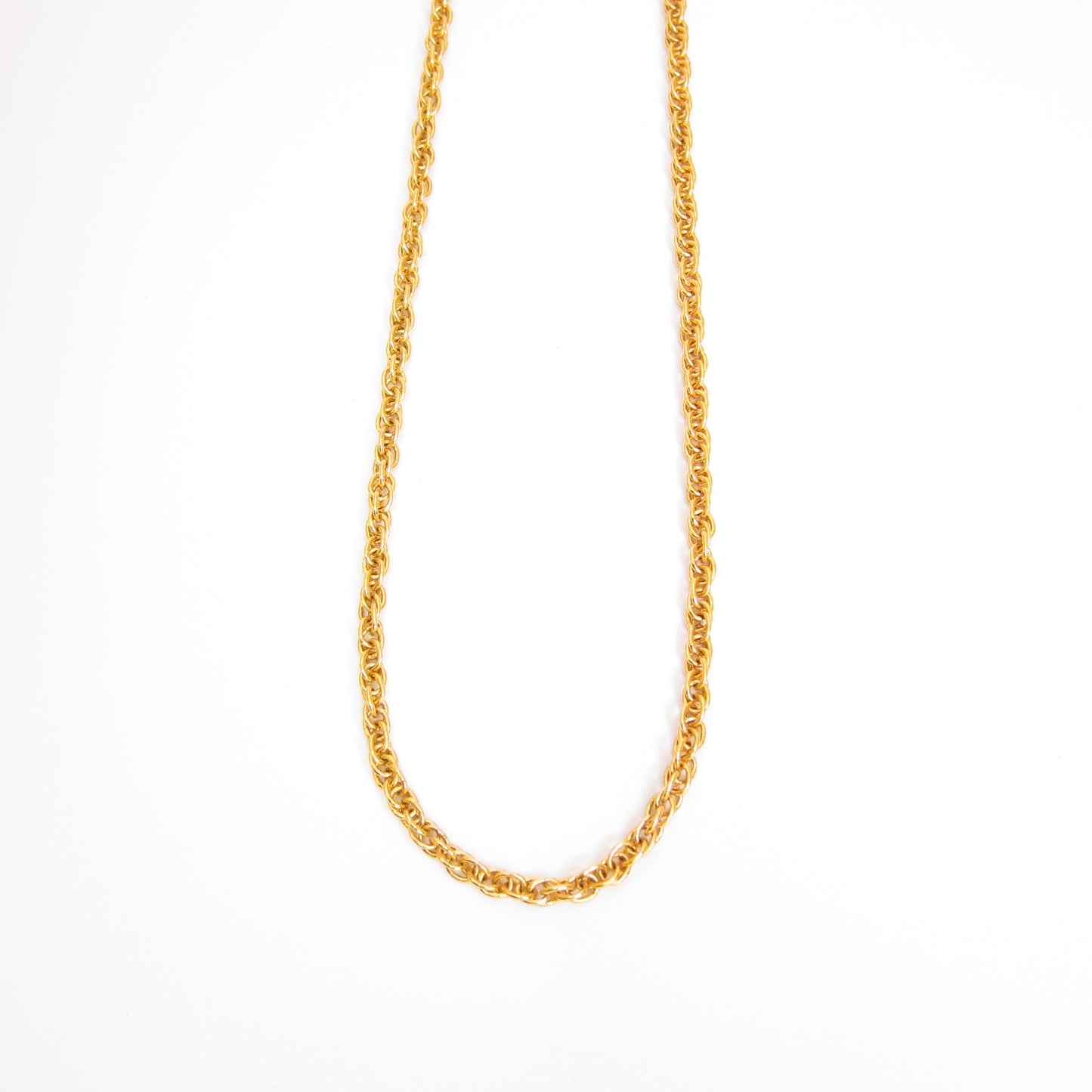 Gianni Valentino Vintage Stylish Golden Long Necklace