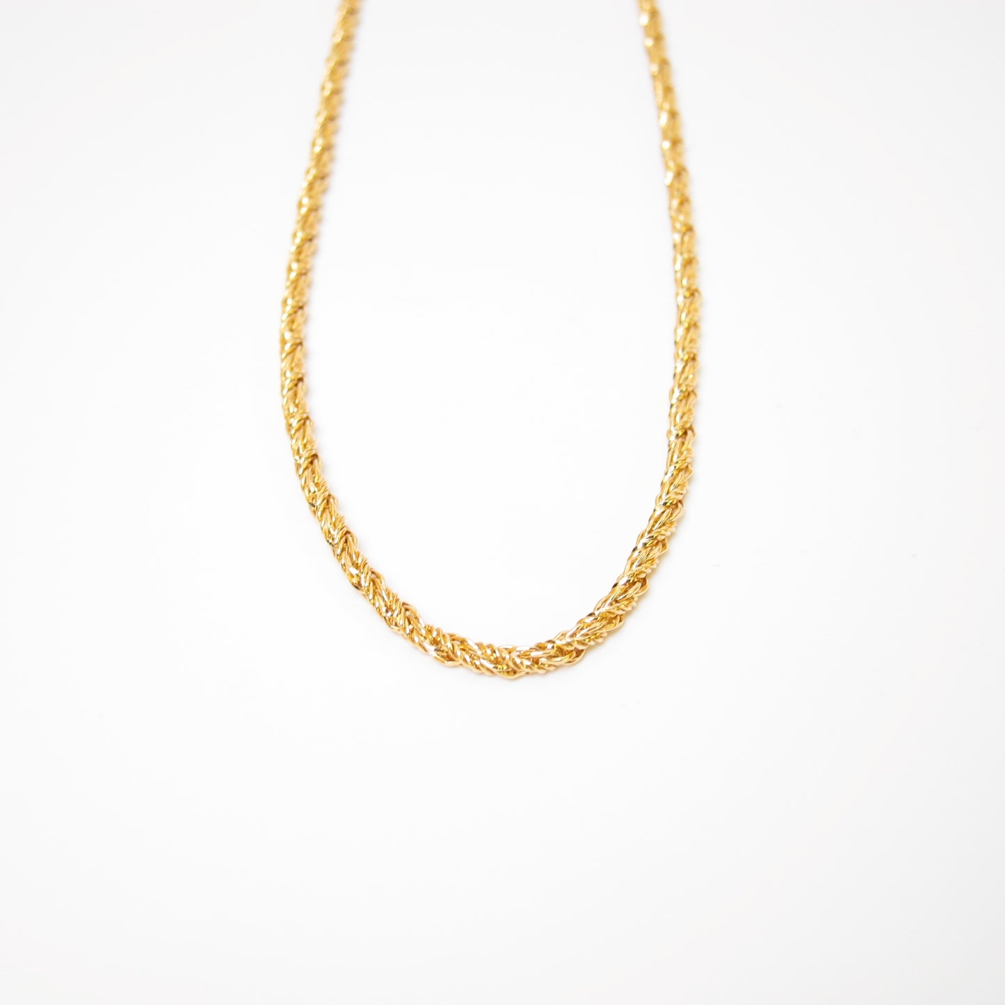 Christian Dior Vintage Stylish Golden Long Necklace