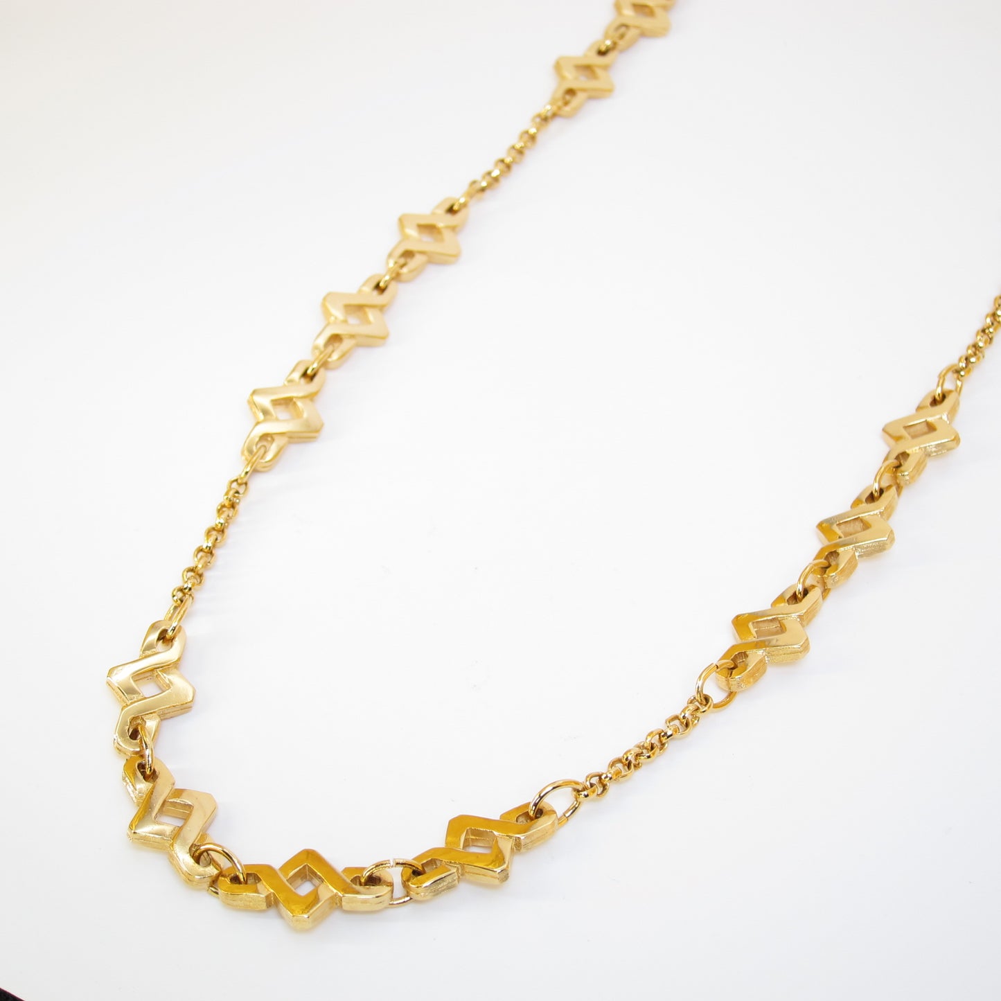 Givenchy Vintage Stylish Golden Long Necklace