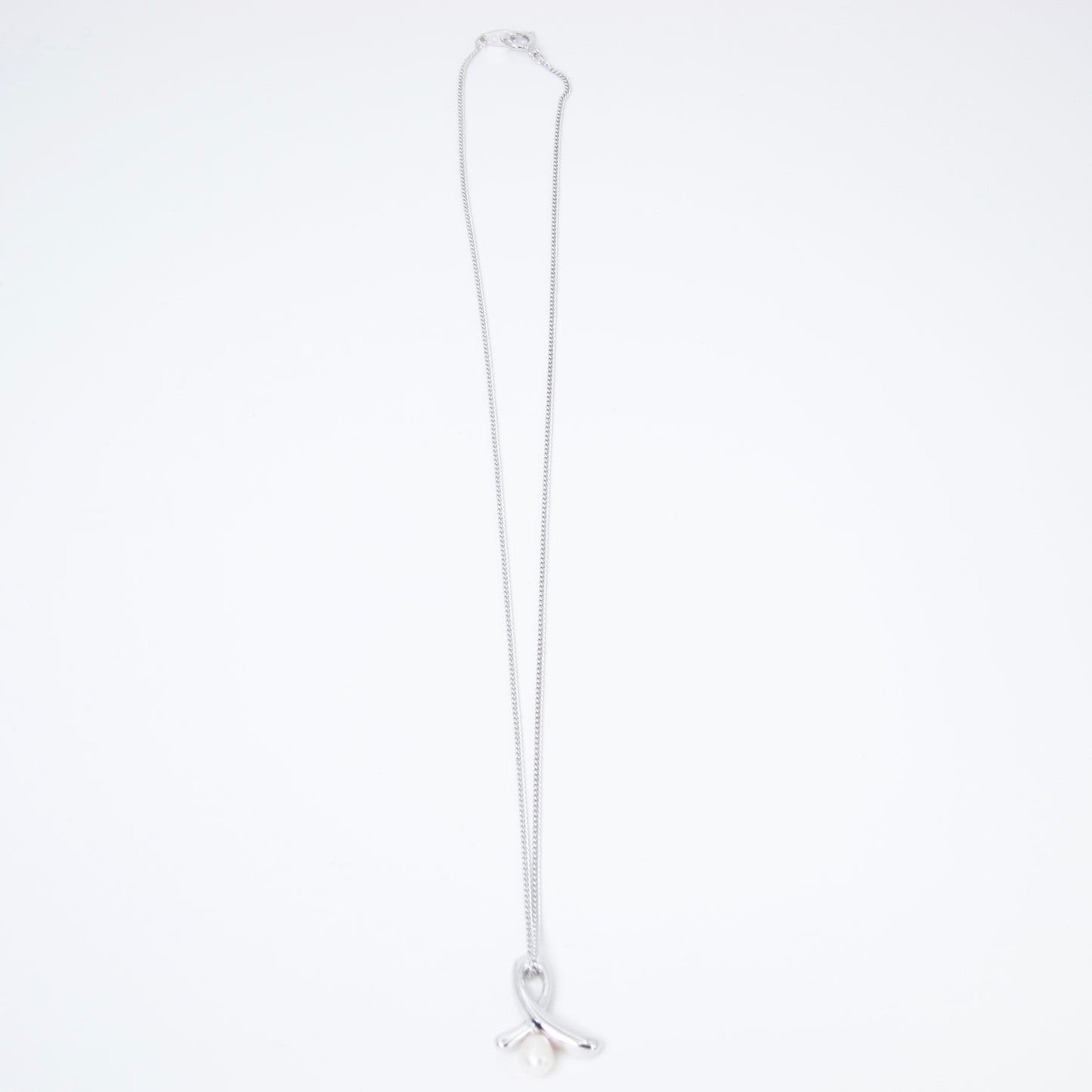 Tasaki Vintage Freshwater Pearl Silver Necklace