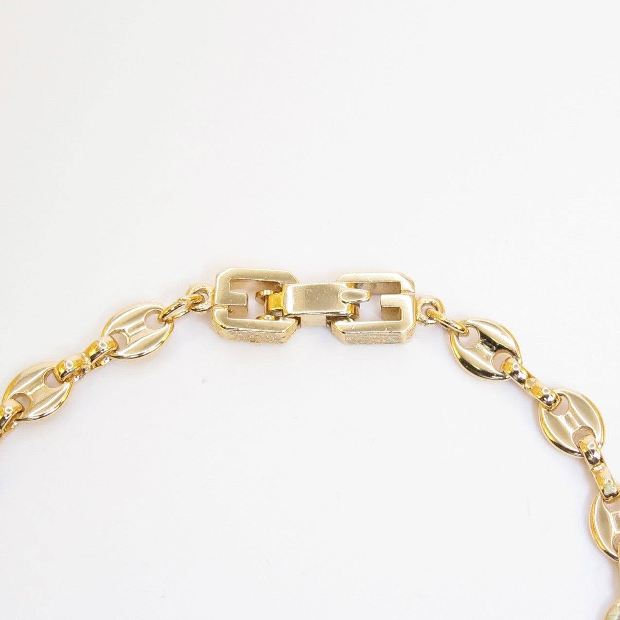 Givenchy Vintage Anchor Link Golden Bracelet