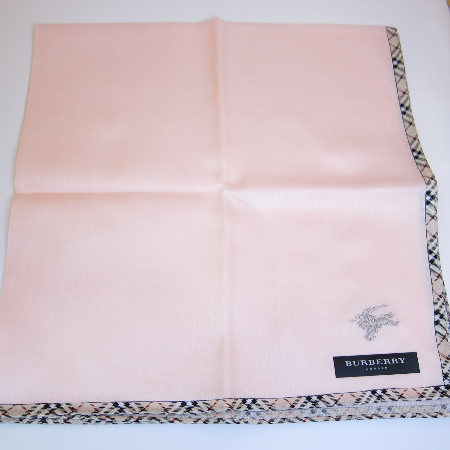 Burberry Vintage Unused Handkerchief