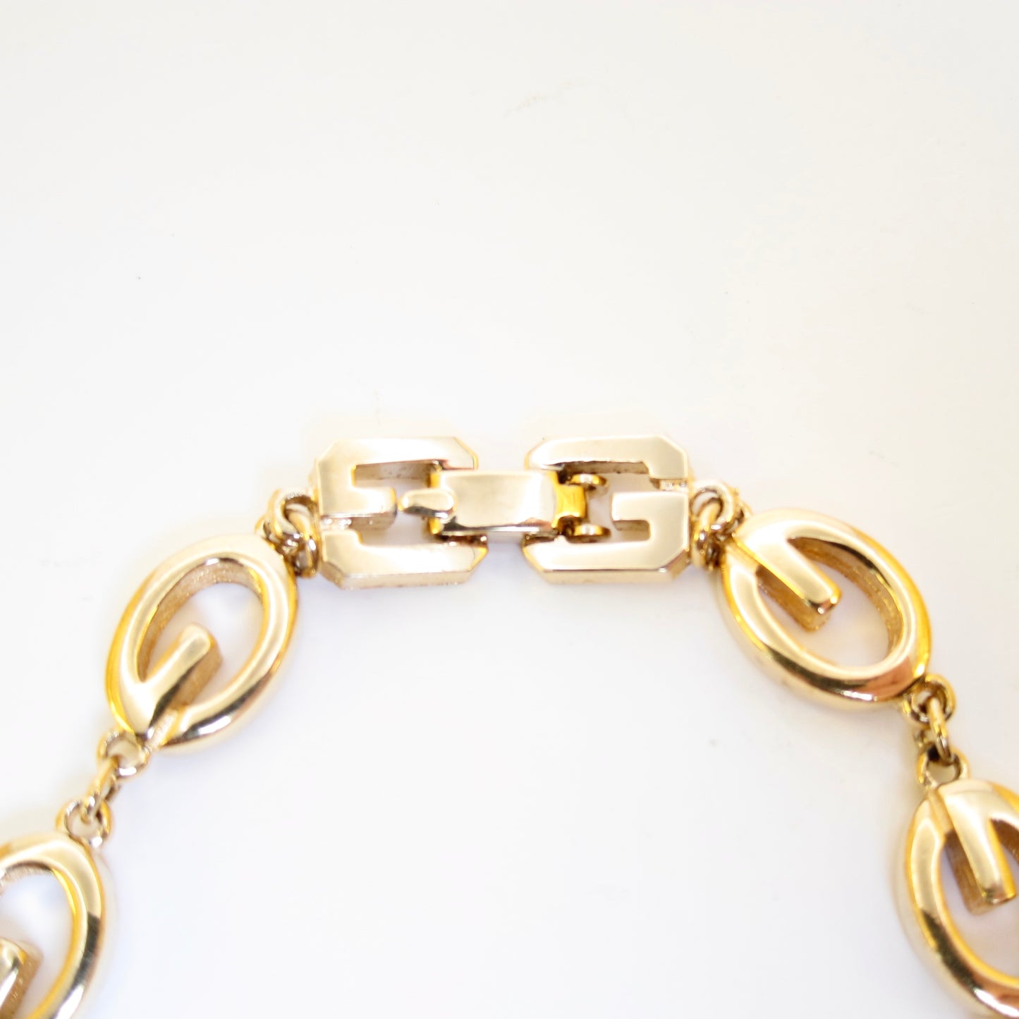 Givenchy Vintage G Logo Golden Bracelet