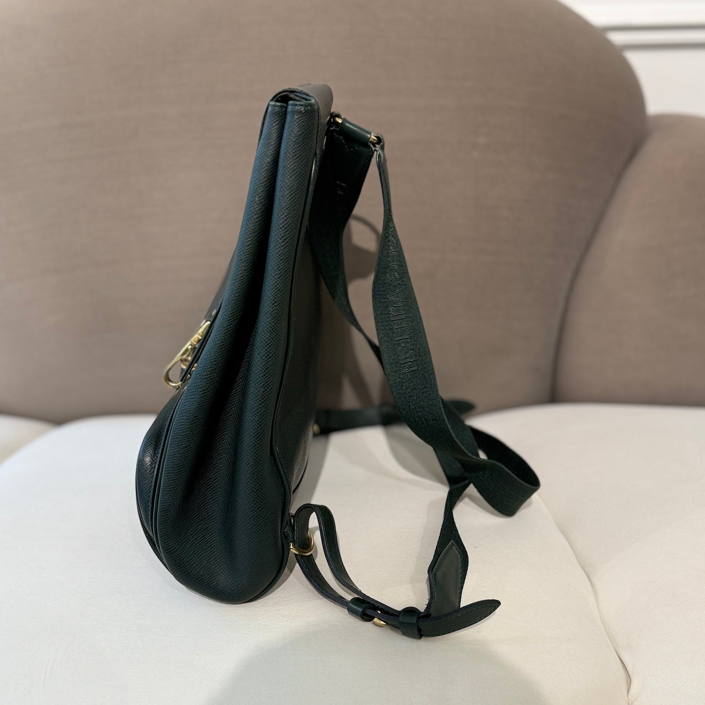 Louis Vuitton Deep Green Taiga Cassiar Backpack