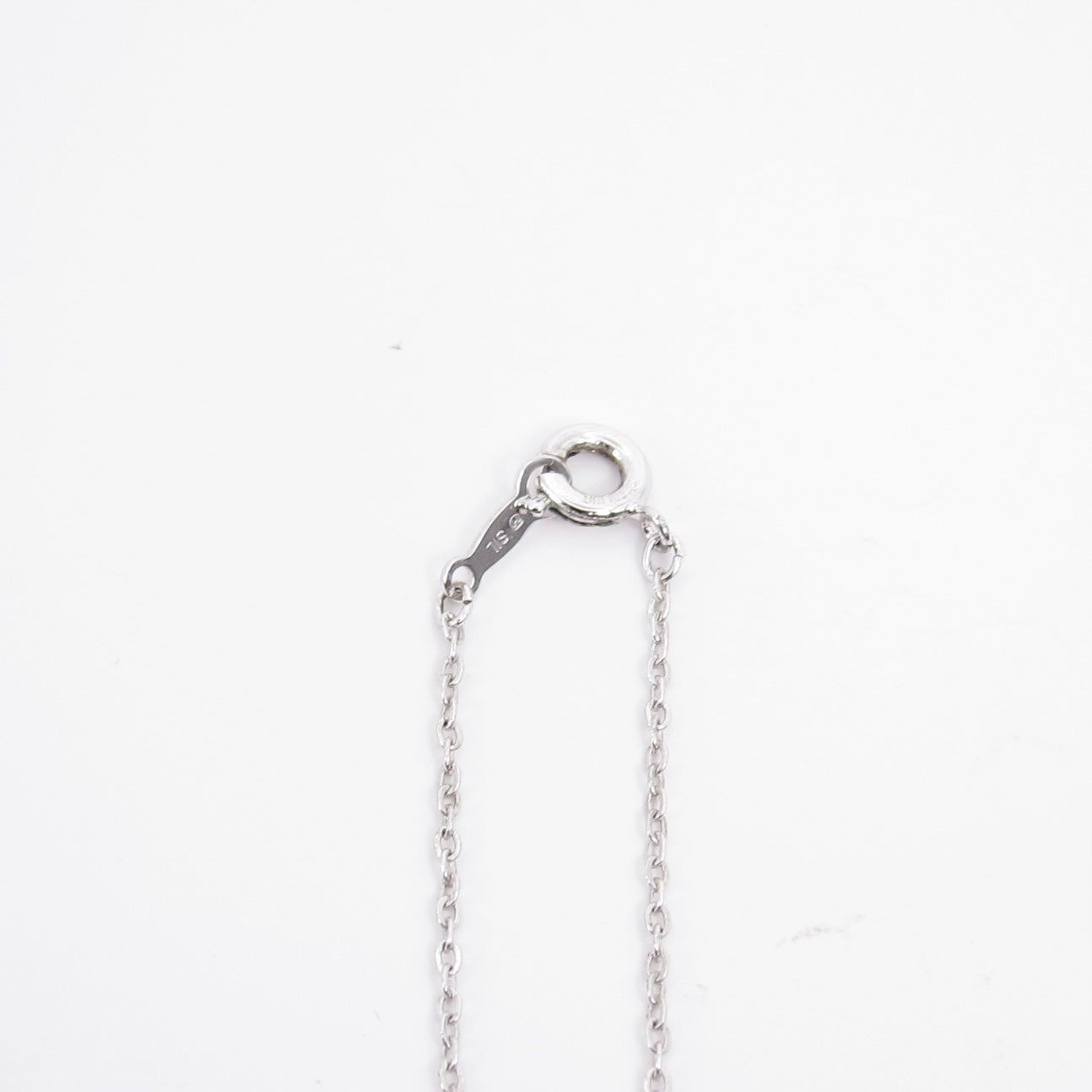 Mikimoto Vintage Logo Cross with Pearl Silver Necklace