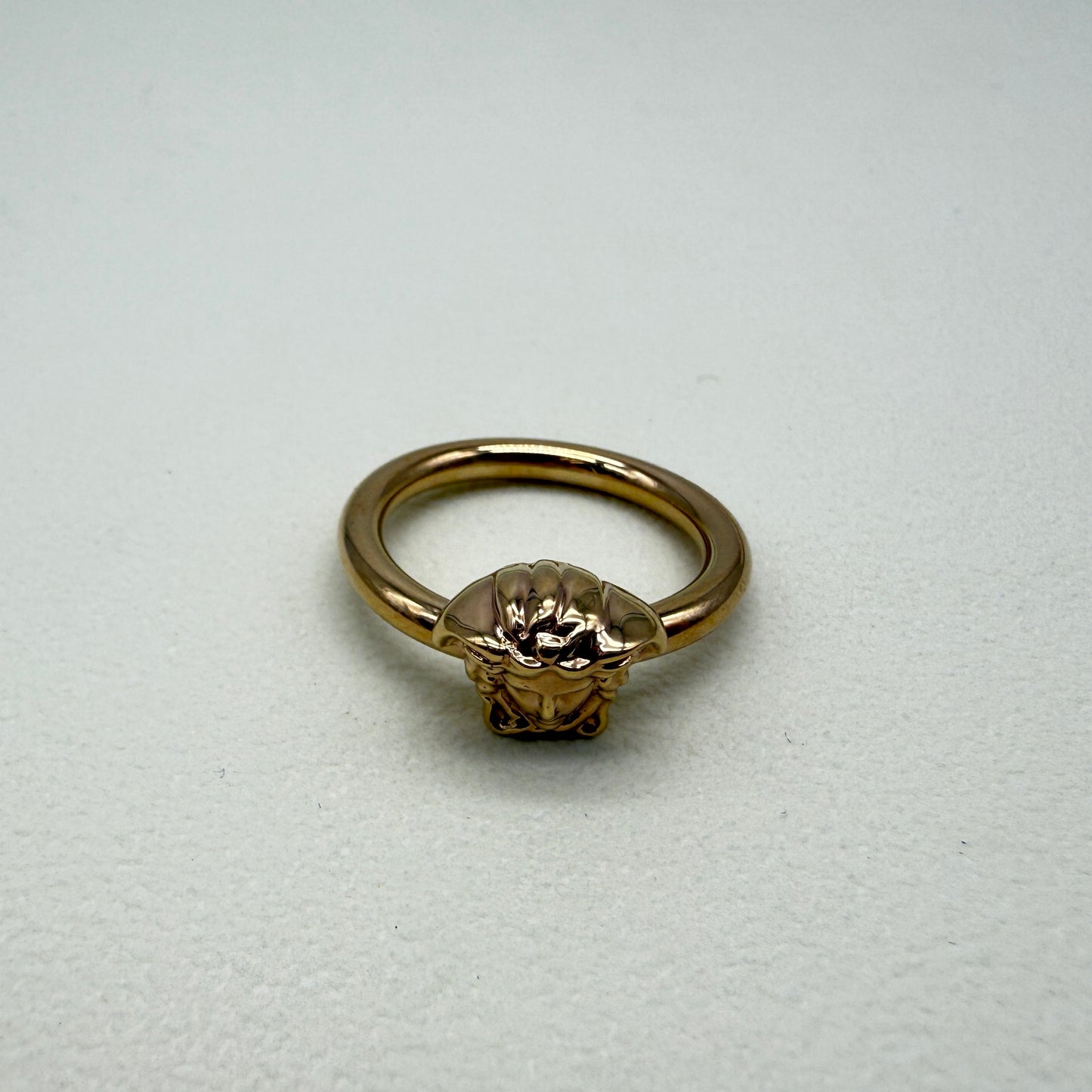 Versace Vintage Medusa Icon Golden Ring #11