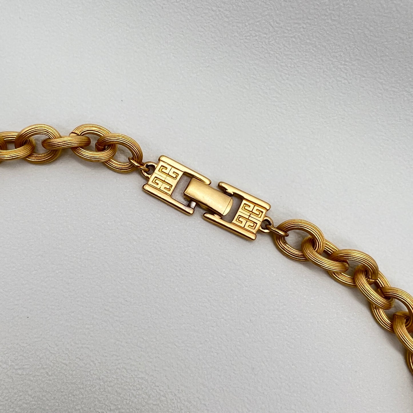 Givenchy Vintage Link Golden Long Necklace