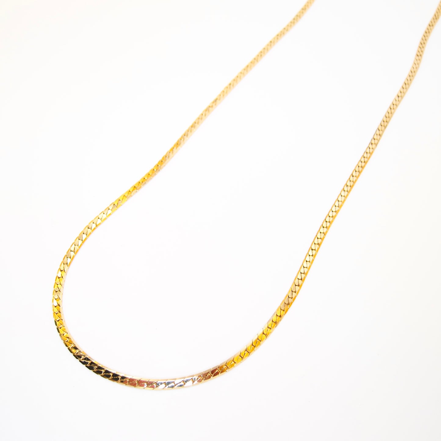 Yves Saint Laurent Vintage Stylish Golden Necklace