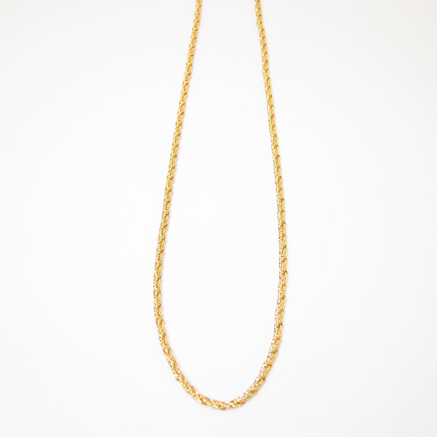 Christian Dior Vintage Stylish Golden Long Necklace