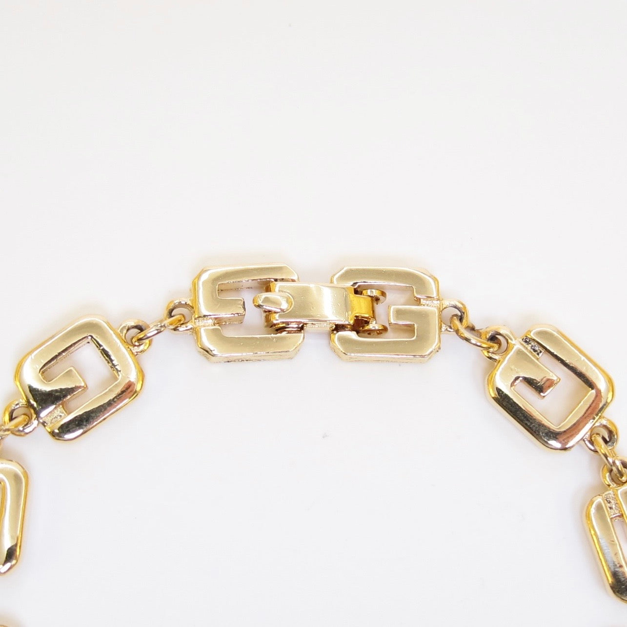 Givenchy Vintage G Logo Golden Bracelet