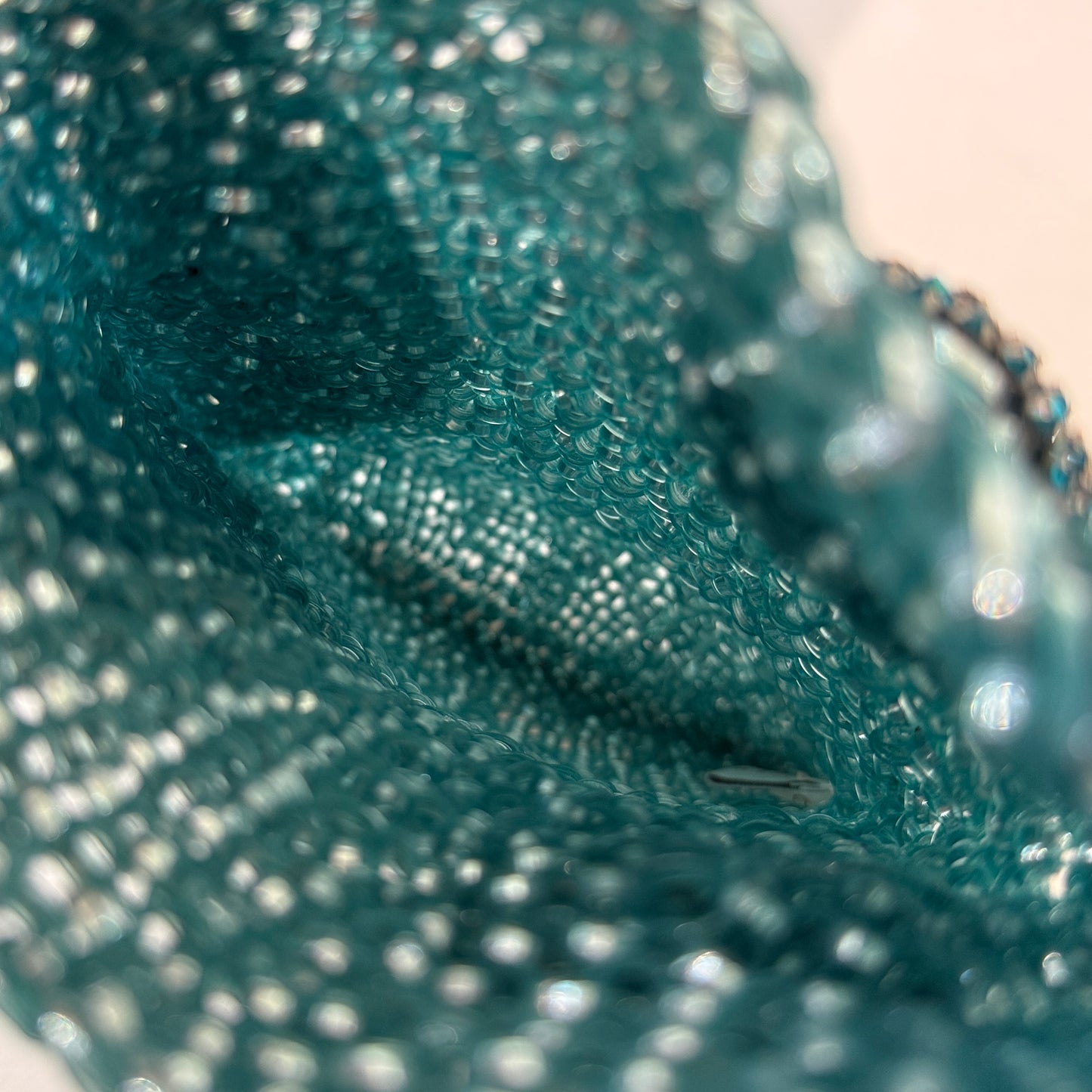 Anteprima Green Rabbit Motif Wire Bag
