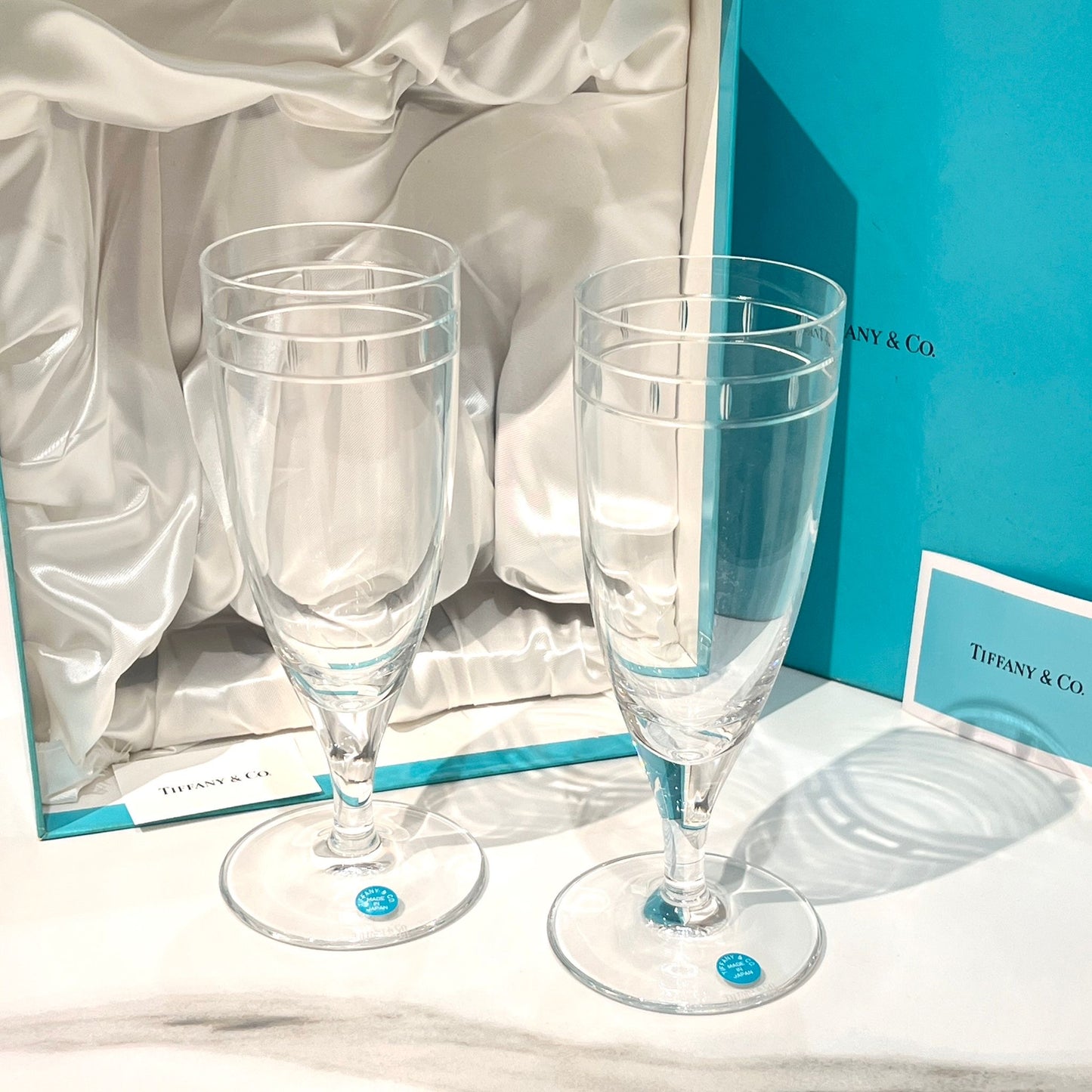 Tiffany Vintage Wine Glasses (set of 2)