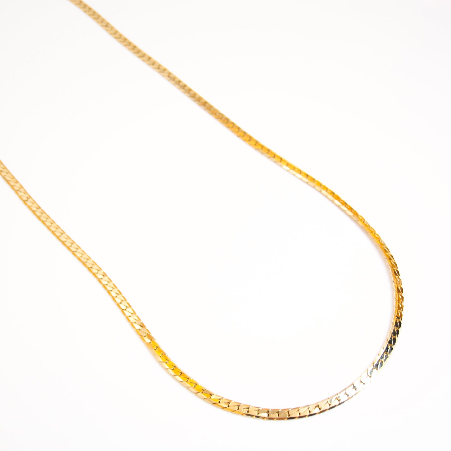 Yves Saint Laurent Vintage Stylish Golden Necklace