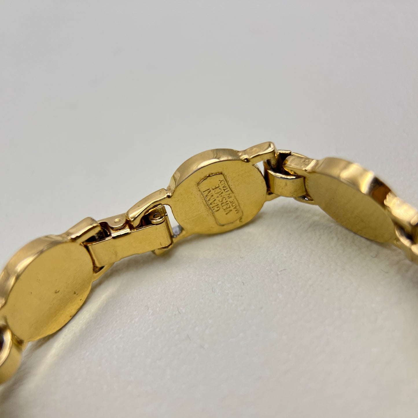 Versace Vintage Medusa Icon Golden Bracelet