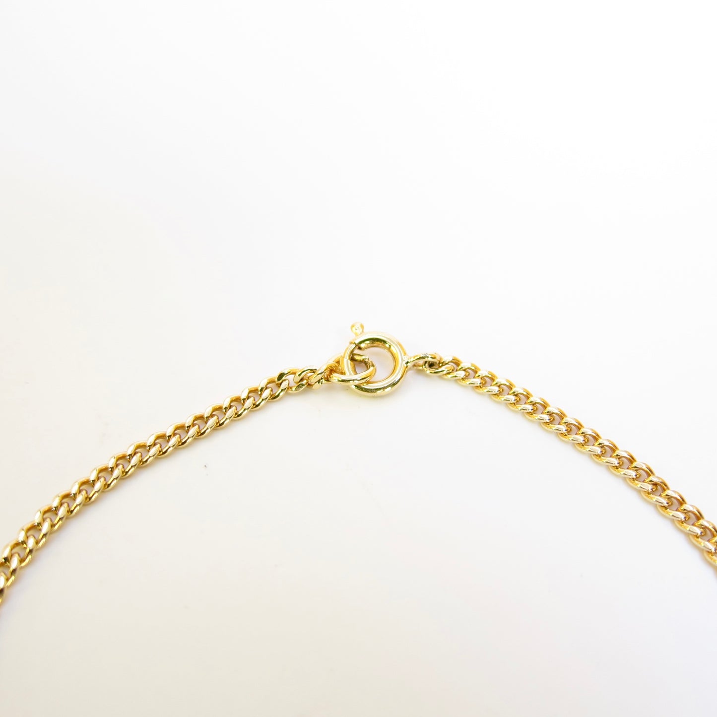 Christian Dior Vintage Dior Logo in Circle Golden Bracelet
