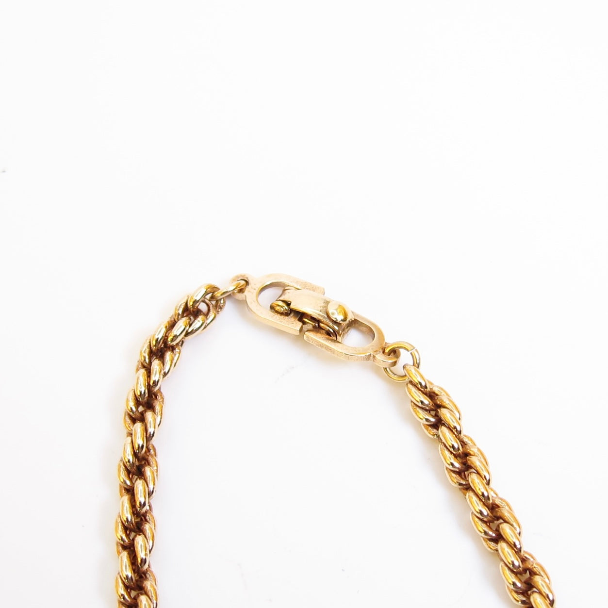 Christian Dior Vintage Stylish Golden Necklace