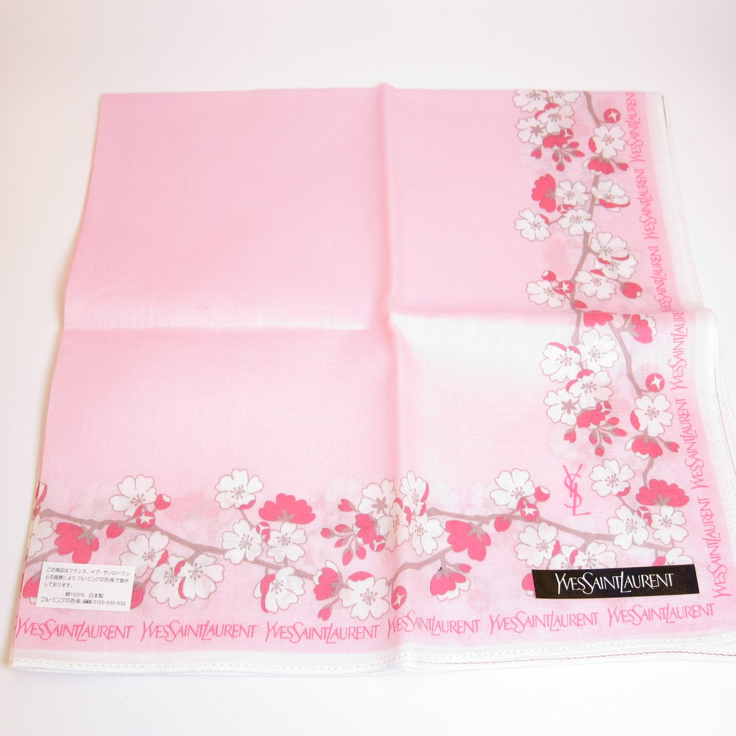 Yves Saint Laurent Vintage Unused Handkerchief