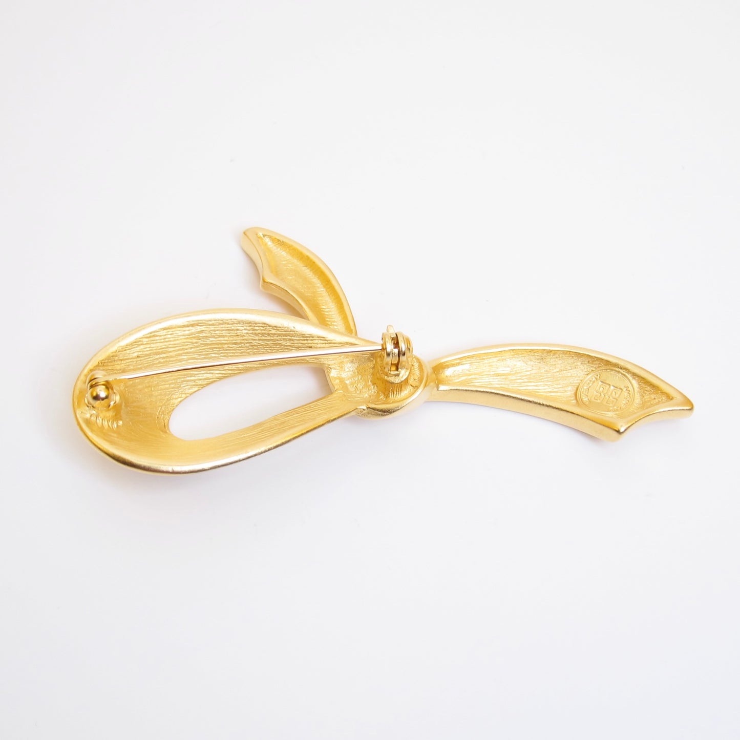 Givenchy Vintage Givenchy Logo Golden Knot Brooch