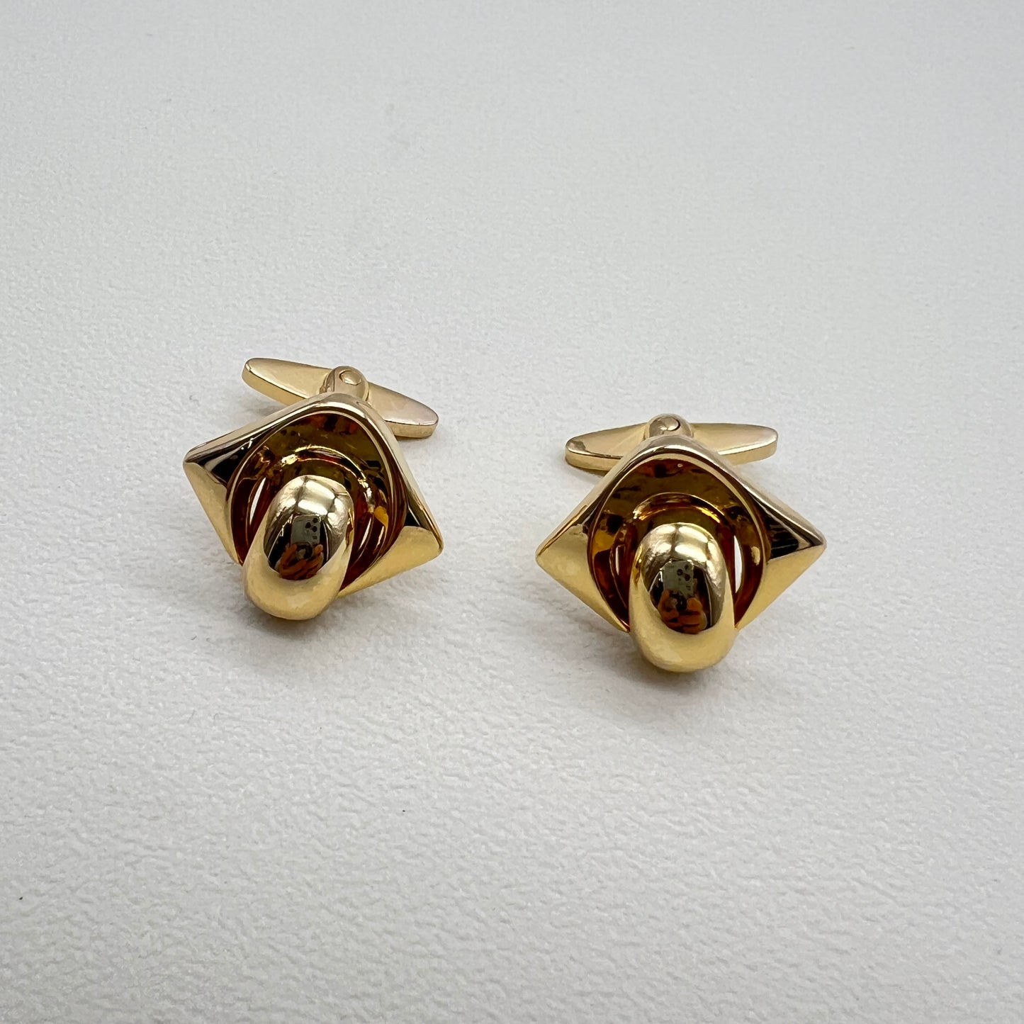 Christian Dior Vintage Special Golden Cufflinks