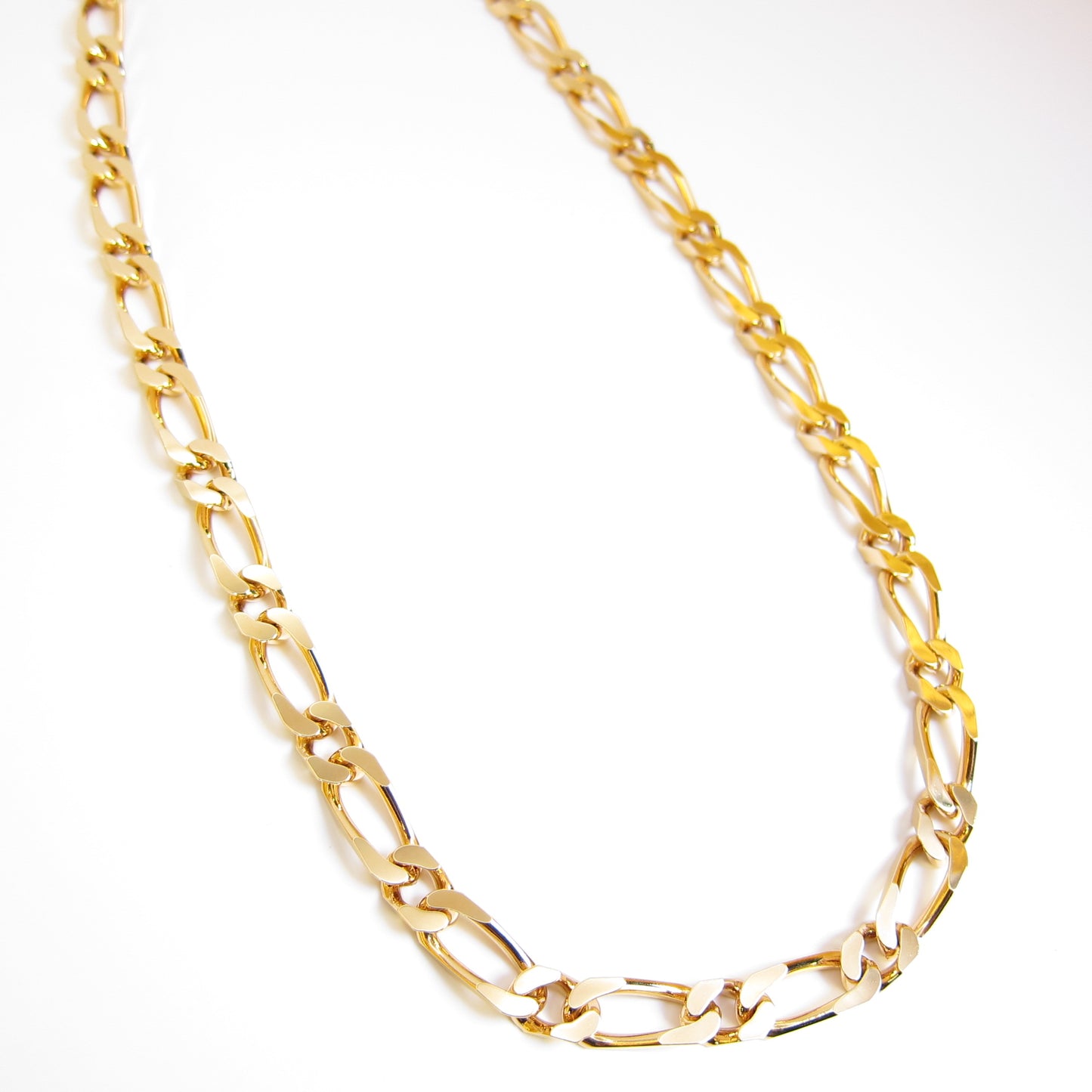 Monet Vintage Stylish Chain Golden Long Necklace