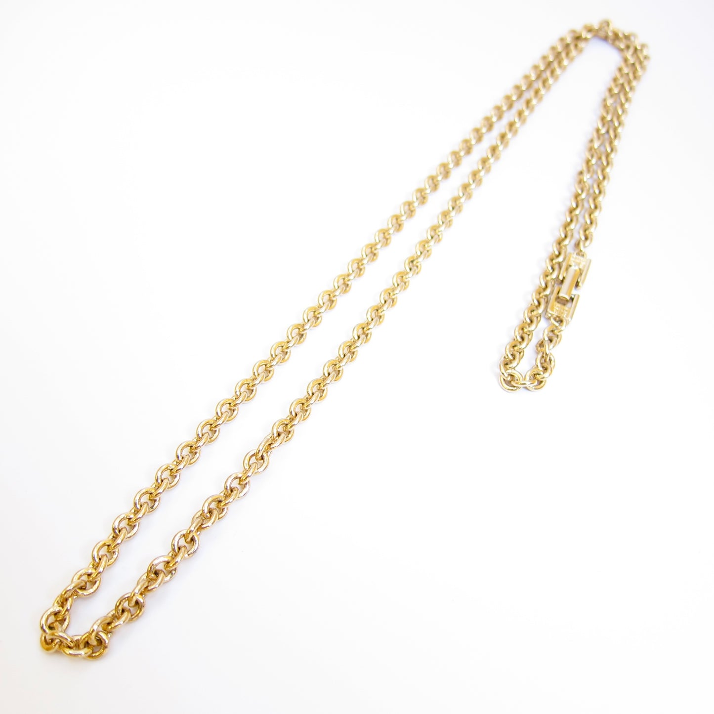 Givenchy Vintage Stylish Golden Long Necklace