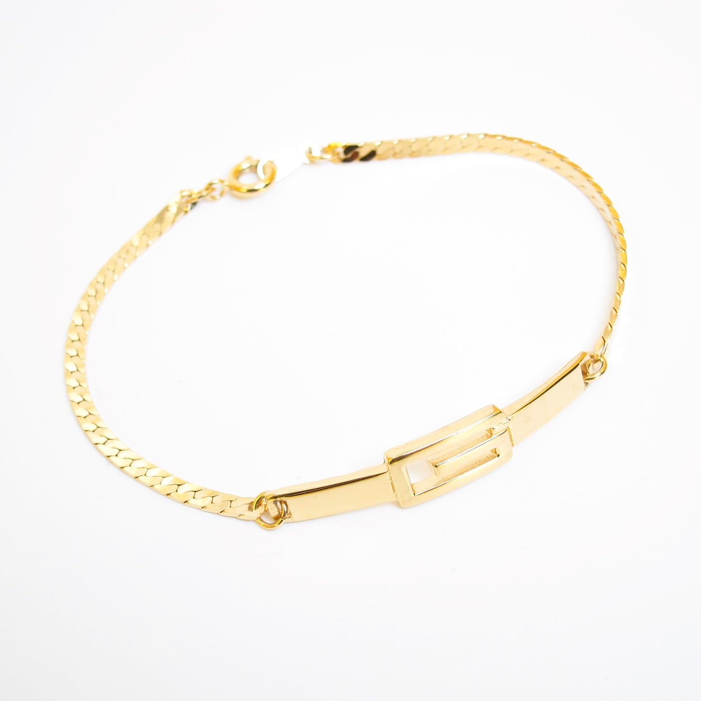 Givenchy Vintage G Logo Golden Bracelet