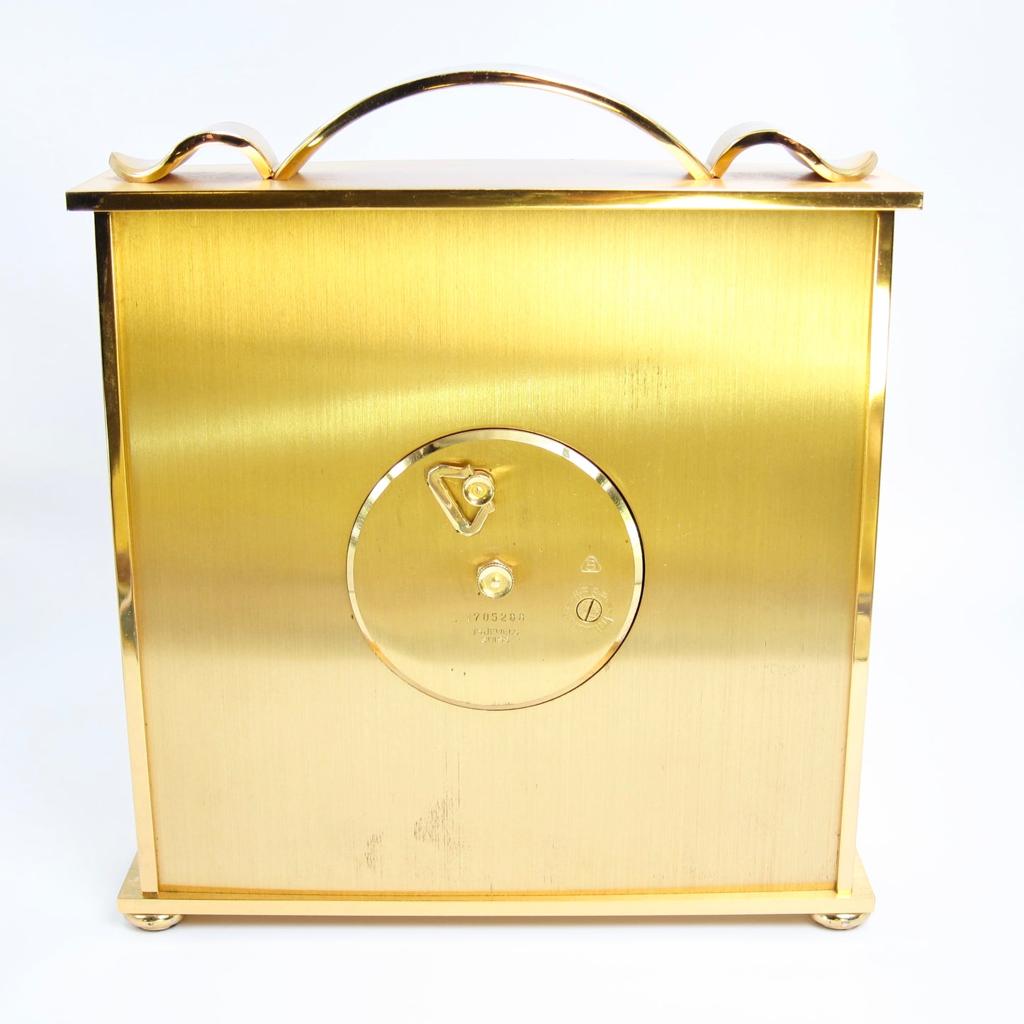 Imhof Vintage Golden Table Clock