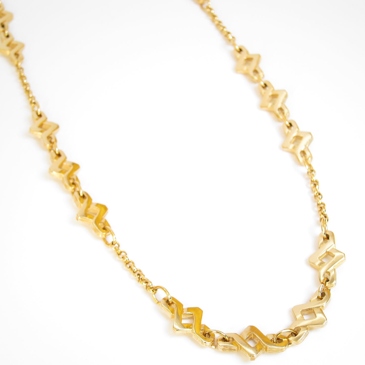 Givenchy Vintage Stylish Golden Long Necklace