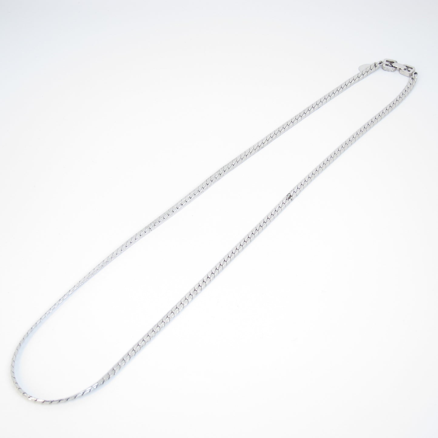 Givenchy Vintage Stylish Silver Necklace