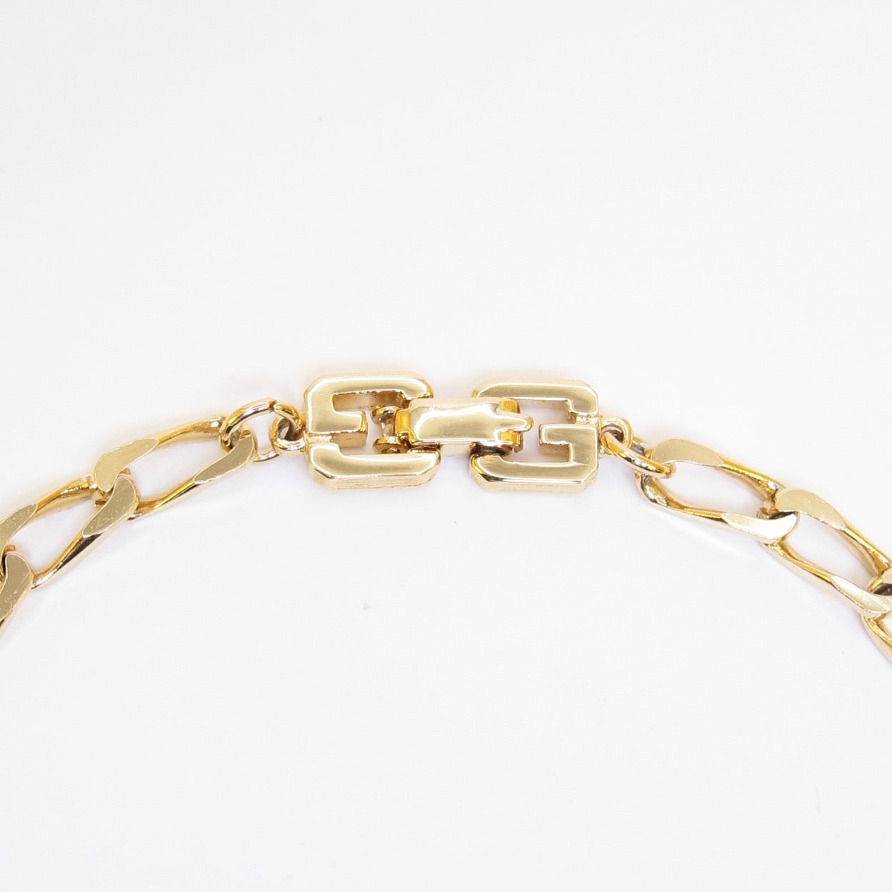 Givenchy Vintage Stylish Golden Link Chain Bracelet