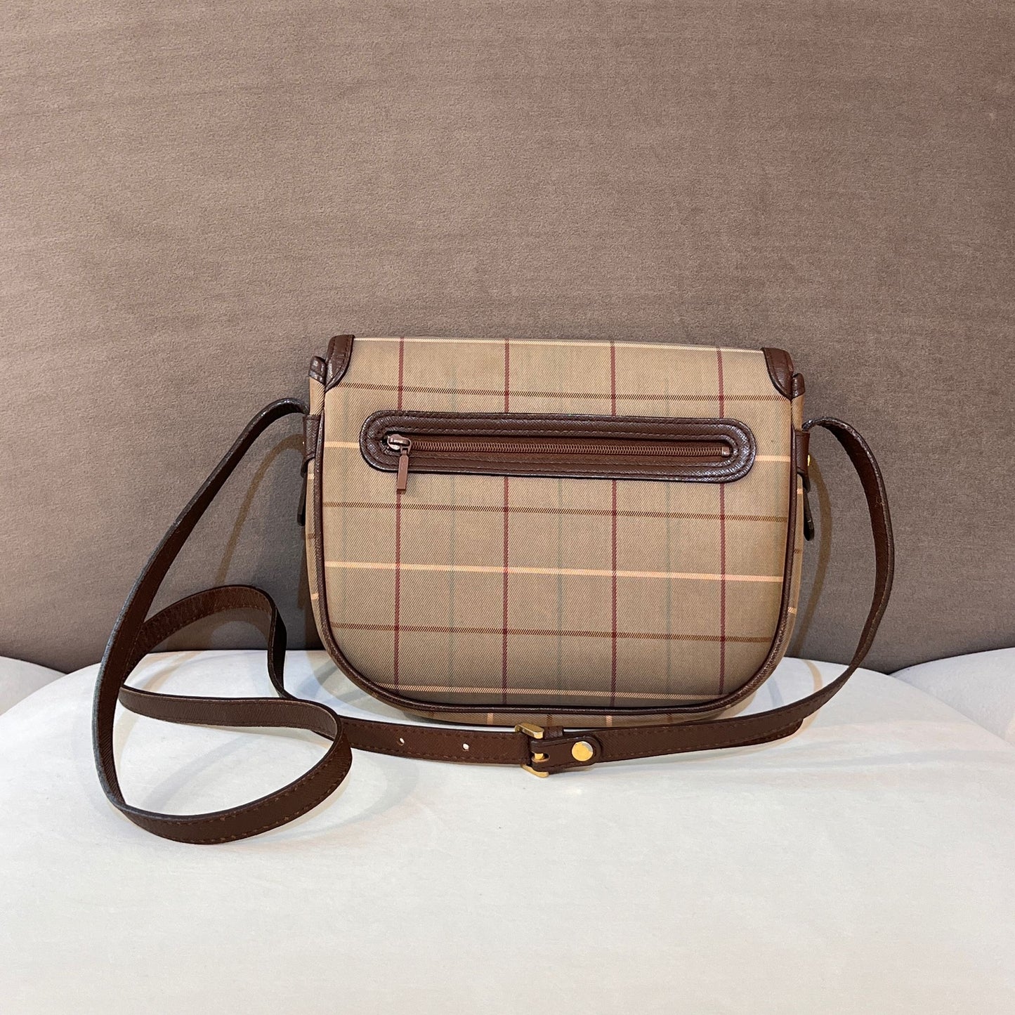 Burberry Vintage Nova Check Shoulder Bag