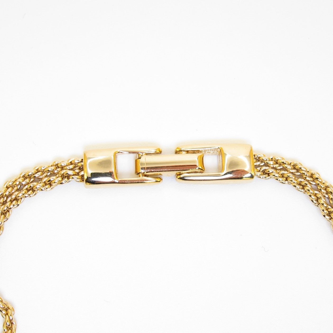 Givenchy Vintage Crystal Double-Rope Bracelet