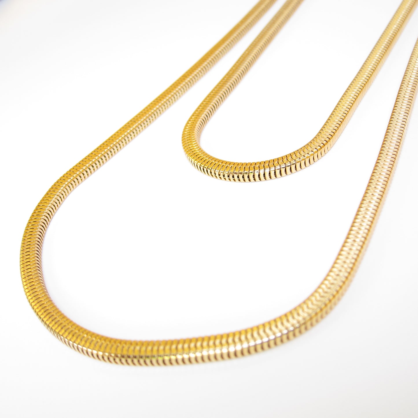 Christian Dior Vintage Stylish Golden Long Necklace