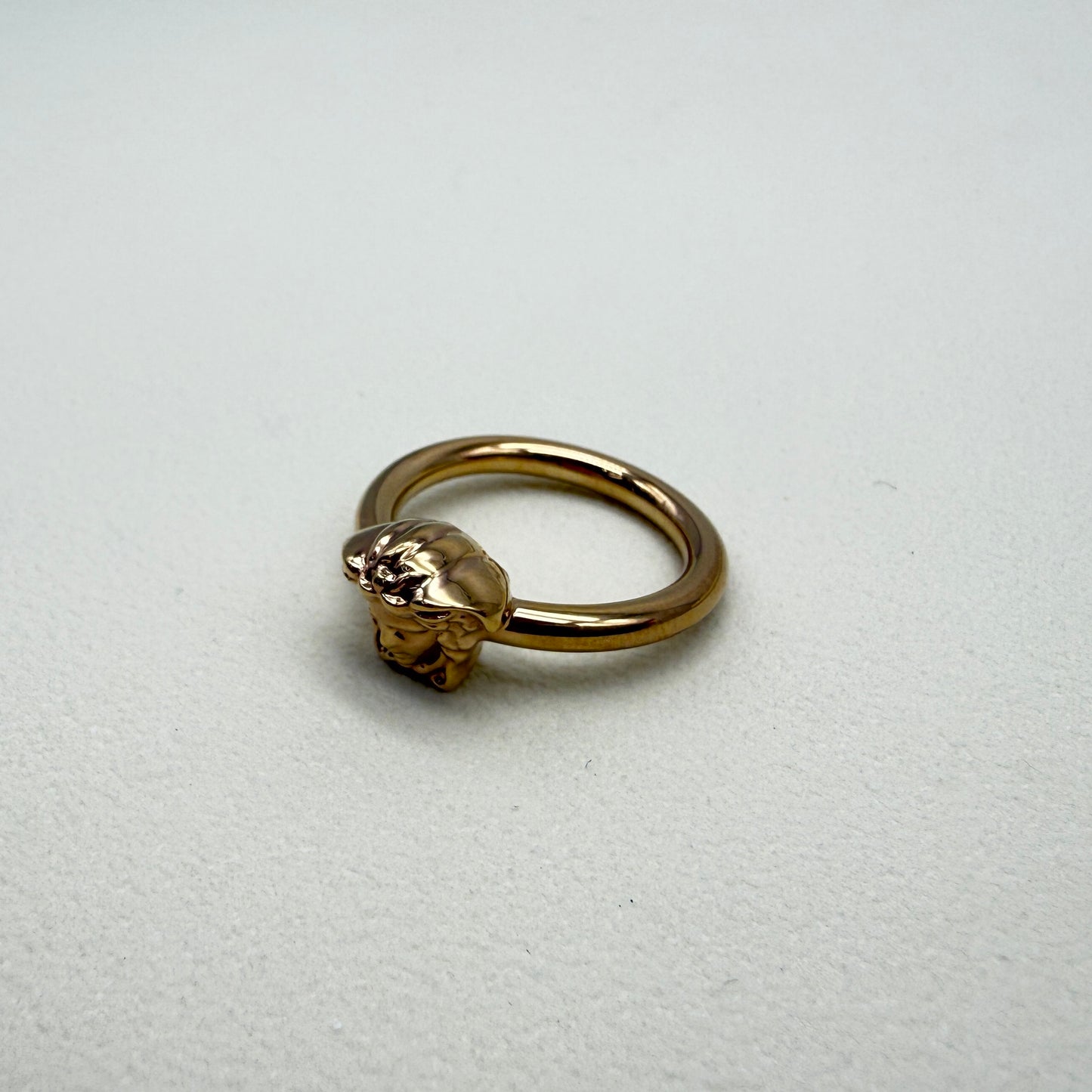 Versace Vintage Medusa Icon Golden Ring #11