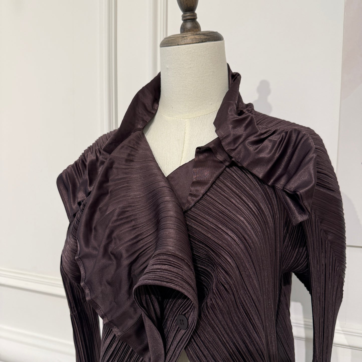 Issey Miyake Vintage Brown Color Cardigan