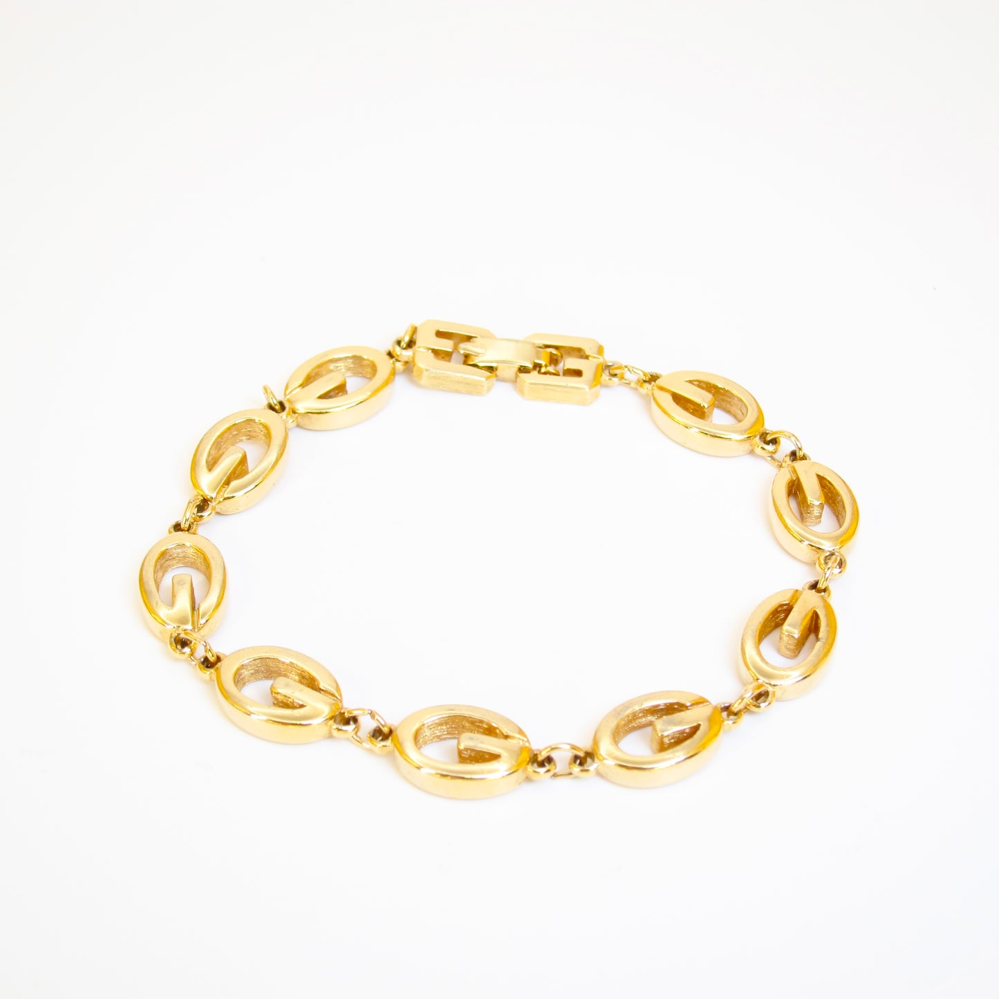 Givenchy Vintage G Logo Golden Bracelet