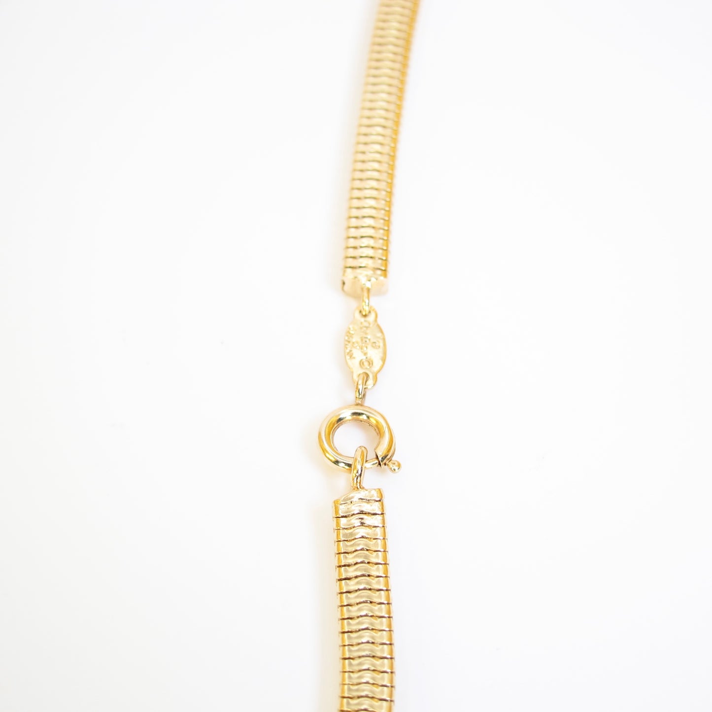 Christian Dior Vintage Stylish Golden Long Necklace